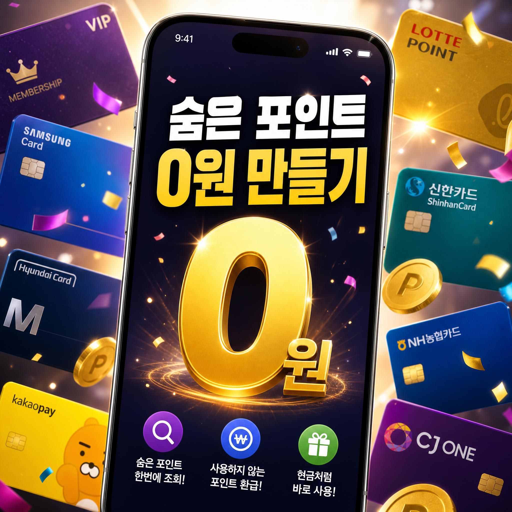 2026년 카드포인트 통합조회 및 즉시 계좌 입금 신청 방법 가이드